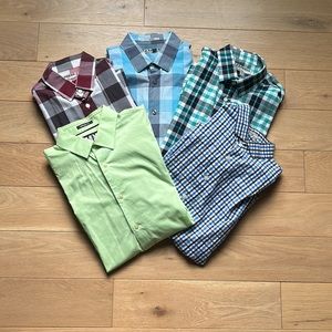 5 Express Men’s Dress Shirts (Lot)